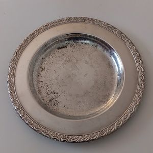 Silver Dinner Plate